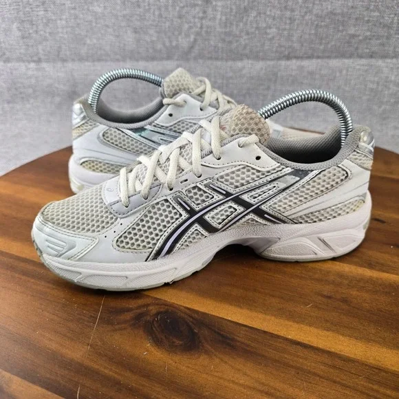 Asics Gel-1130 Womens Running Shoes White Silver 1202A164 Size 7.5 US - Picture 9 of 14